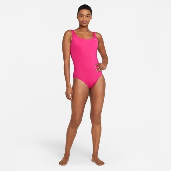 NWT Nike Essential U-Back Women's 1-Piece Swimsuit - Picture 1 of 7
